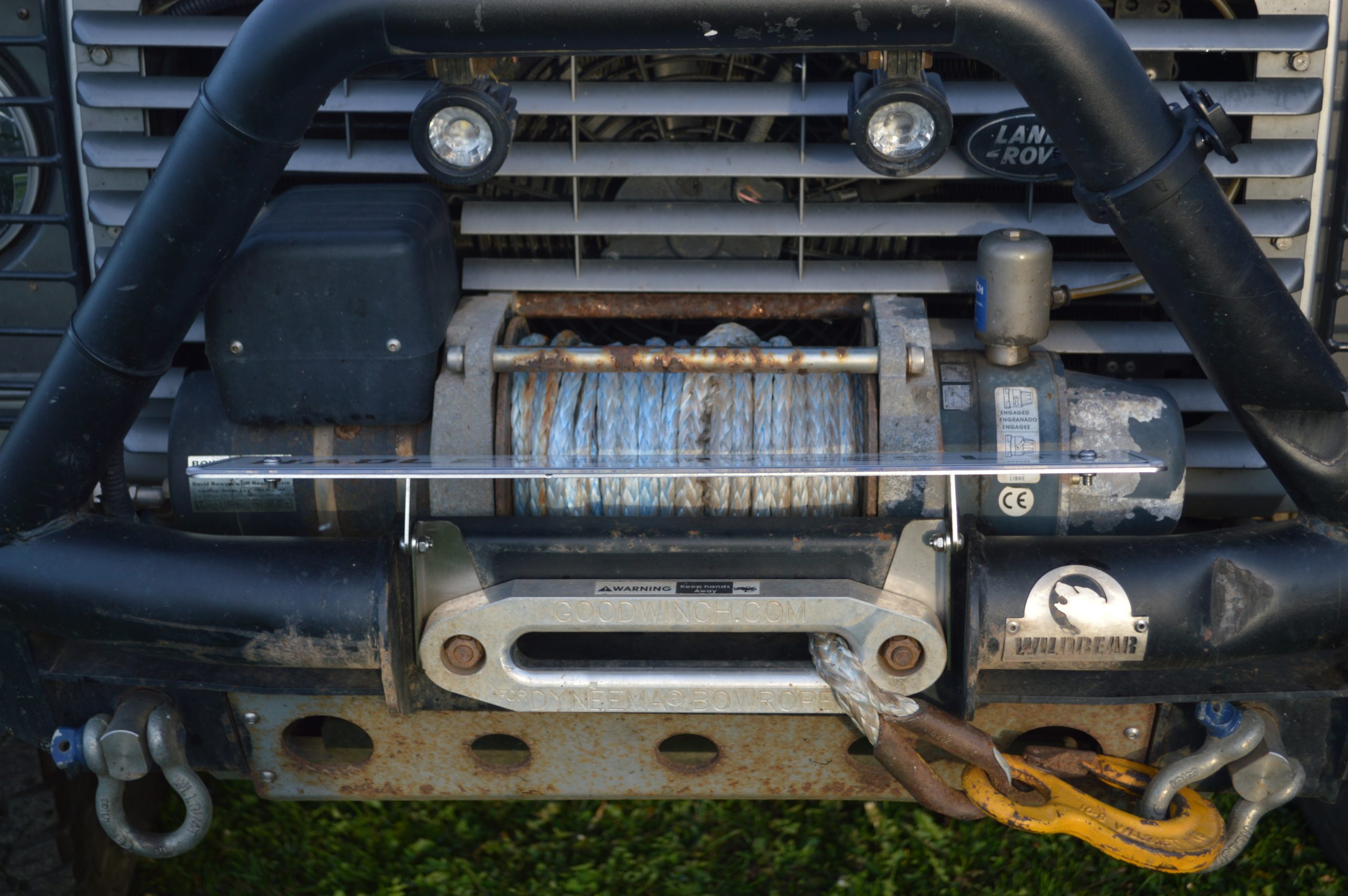 Flipup Winch Number Plate Hadley Services