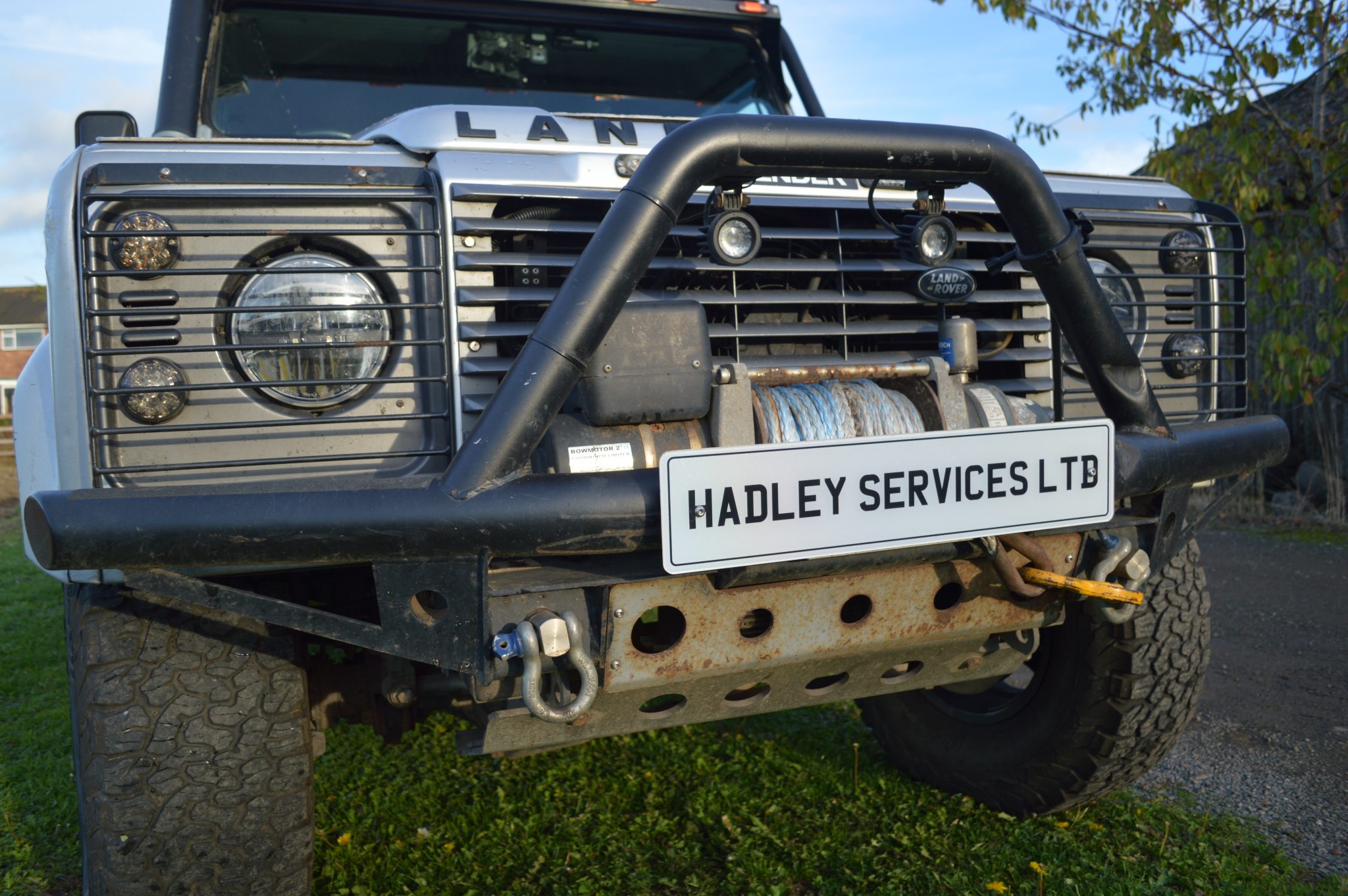 Flipup Winch Number Plate Hadley Services